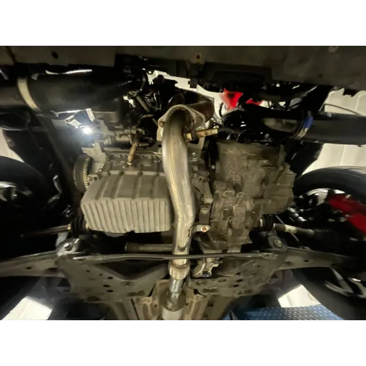 Scarico Grande Punto Abarth / Punto Evo Abarth Centrale silenziato + finale silenziato MRMOTORSPORT