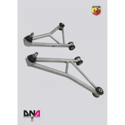 Front suspension arms kit FIAT 500 Abarth BY DNA Racing