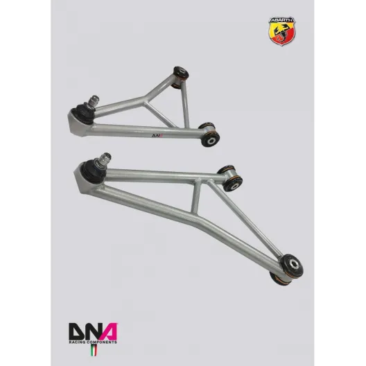 Front suspension arms kit FIAT 500 Abarth BY DNA Racing
