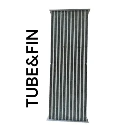 Oversized intercooler tube fin Fiat Grande Punto Abarth 1.4 T-Jet with big boost pipe kit 2