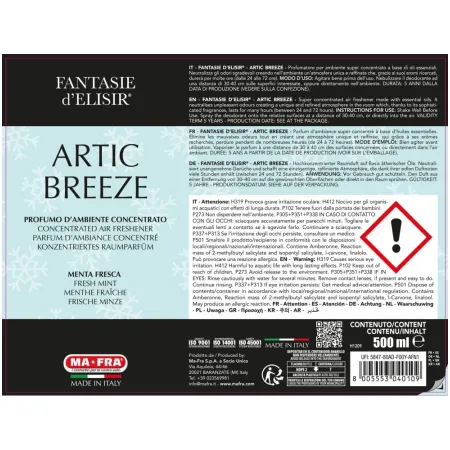 FANTASIE D'ELISIR ARTIC BREEZE - Profumatore - MAFRA