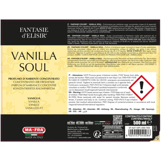 FANTASIE D'ELISIR VANILLA SOUL - Profumatore - MAFRA
