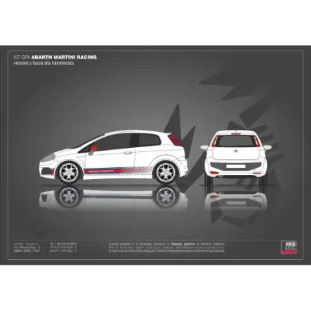 ABARTH MARTINI SIDE BAND KIT V.2