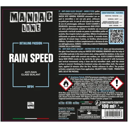 RAIN SPEED MAFRA MANIAC LINE AUTO