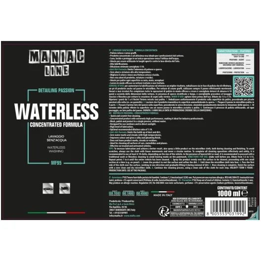 WATERLESS MAFRA MANIAC LINE AUTO - 1L