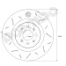 Coppia di dischi DISCO BREMBO SPORT | TY3 305 mm per Impianto Brembo 500 595 ABARTH