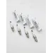 Kit 4 Candele NGK Originali Fiat Abarth Alfa Romeo 1.4 T-Jet GRADO TERMICO 7