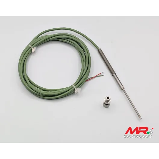 Sonda K termocoppia Egt per temperatura gas di scarico con nipple motorsport M8