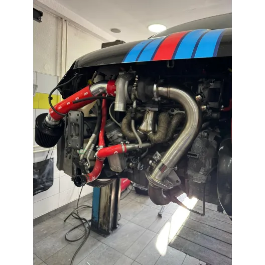 Heart shaped manifold kit (STREET) 500 / Punto Abarth for TD04 turbine