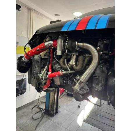 Heart shaped manifold kit (STREET) 500 / Punto Abarth for TD04 turbine