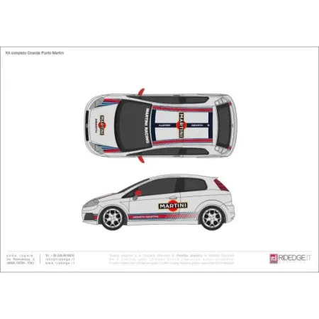 FULL KIT ABARTH MARTINI RACING