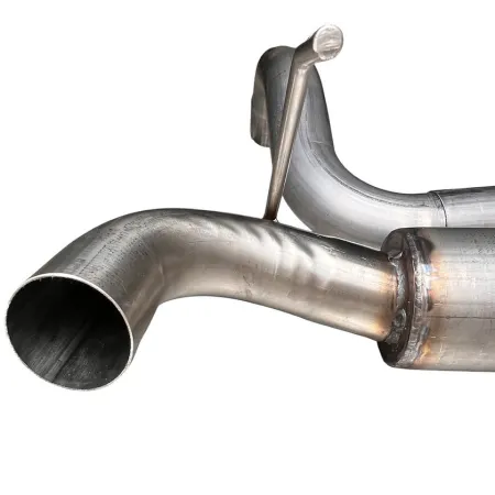 Terminal with silenced minipance 500 595 abarth 70 mm DIAMETER