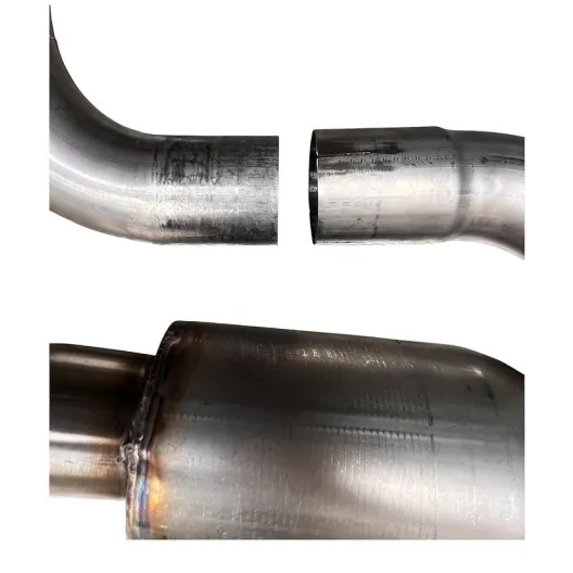 Terminale con minipance silenziato 500 595 abarth DIAMETRO 70 mm