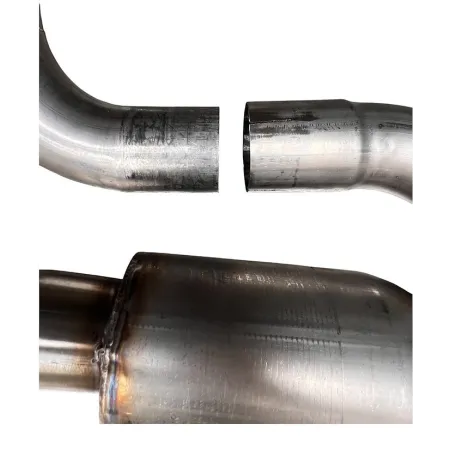 Terminale con minipance silenziato 500 595 abarth DIAMETRO 70 mm