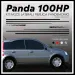 KIT Fiat PANDA 100 HP REPLICA PANDEMONIO FASCE LATERALI Striscie