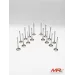 Fiat 500 Abarth - Grande Punto - T-Jet 1400 16v Turbo 16 Valves NIMONIC Cylinder Head Valves