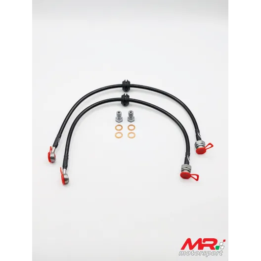 Kit Tubi freno in treccia 2 pezzi anteriori Grande punto Abarth / Punto Evo Abarth / Alfa Mito - GOODRIDGE