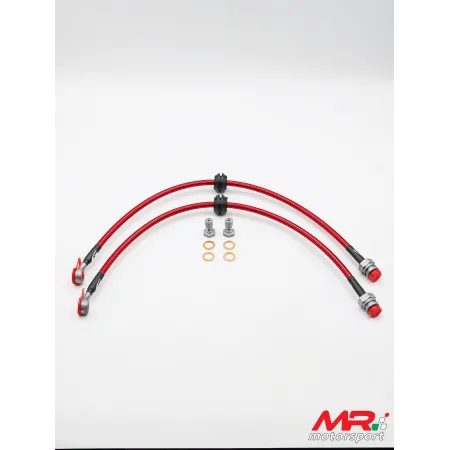 Kit Tubi freno in treccia 2 pezzi anteriori Grande punto Abarth / Punto Evo Abarth / Alfa Mito - GOODRIDGE