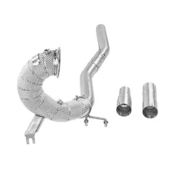 Alpha Competition downpipe skat coibentato VW Golf mk8 R/Audi S3 8Y (versioni con OPF) 2
