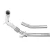 Alpha Competition downpipe skat coibentato VW Golf mk8 R/Audi S3 8Y (versioni con OPF)