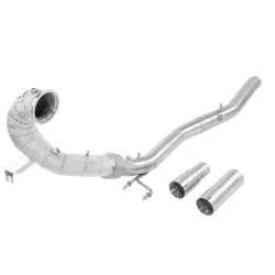 Alpha Competition insulated downpipe for VW Golf mk8 R/Audi S3 8Y (OPF versions)