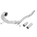 Alpha Competition downpipe skat coibentato VW Golf mk8 R/Audi S3 8Y (versioni con OPF)