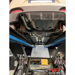 Scarico Grande Punto Abarth / Punto Evo Abarth Centrale silenziato + finale diretto USCITA SINGOLA MRMOTORSPORT