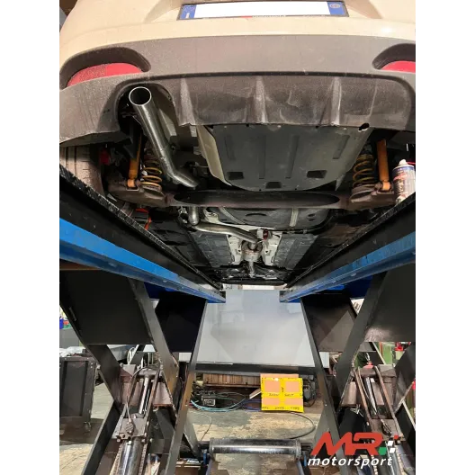 Scarico Grande Punto Abarth / Punto Evo Abarth Centrale silenziato + finale diretto USCITA SINGOLA MRMOTORSPORT