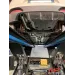 Grande Punto Abarth / Punto Evo Abarth Exhaust Silenced central + direct final SINGLE RELEASE MRMOTORSPORT