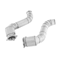 Alpha Competition downpipe skat coibentati McLaren 720S / 750S / 765LT