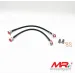 Kit 2 tubi freno aeronautici in treccia metallica AUDI S3 8V pinze Anteriori ORIGINALI OEM by Goodridge