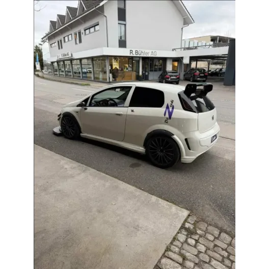Track Car Aero wing/spoiler Abarth Grande Punto / Punto Evo (carbonfiber or fiberglass)