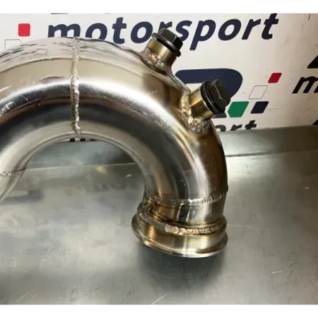 Downpipe De cat  garret 70 mm race with double probe