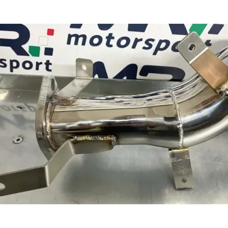 Downpipe De cat  garret 70 mm race with double probe