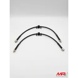 HEL/Goodridge kit tubi freno in treccia anteriore (2 pezzi) Fiat Panda 100HP