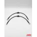HEL/Goodridge kit tubi freno in treccia anteriore (2 pezzi) Fiat Panda 100HP