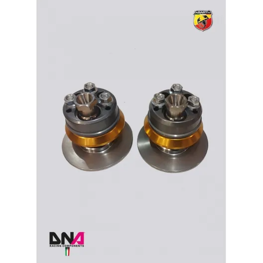 DNA Racing coilover top mounts for Grande Punto Abarth / Punto Evo Abarth / Alfa MiTo