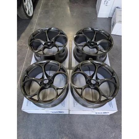 4 CERCHI IN LEGA ALFA ROMEO STELVIO QV 20 " ORIGINALI 156117311 156117303