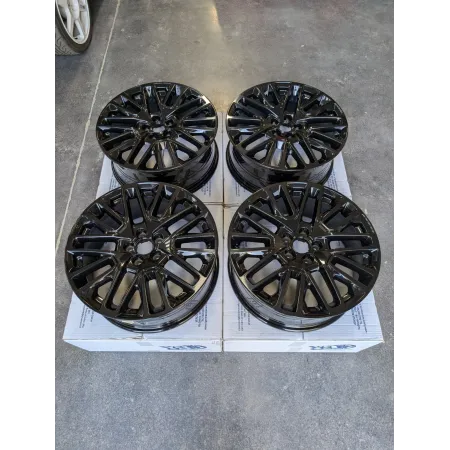 Genuine Jeep Compass 'S' Version Black Alloy Wheels – 19-inch