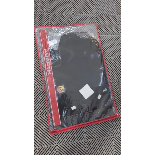 Kit tappeti in moquette per Abarth 500 ORIGINALI Cambio Manuale