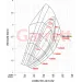 Turbina Garret 2860 t25  gen 2 ar 64