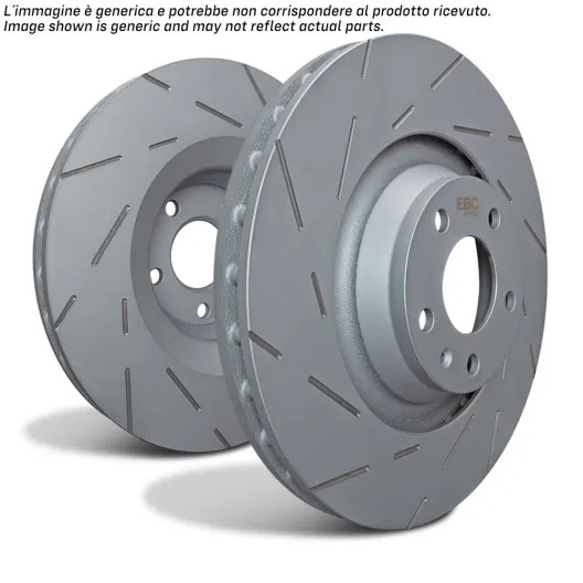 EBC brake discs for Golf 6 GTI – 272 mm rear discs