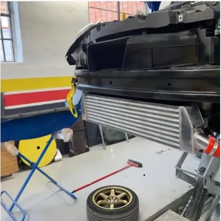 Alfa Romeo Mito increased intercooler