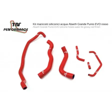 Abarth Punto EVO / Alfa MiTo QV silicone water hose kit