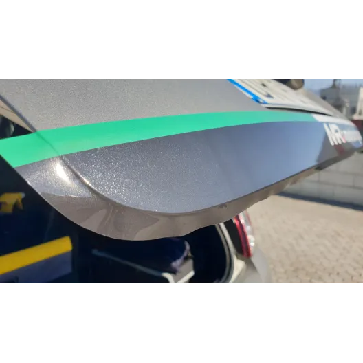 Tricolor bands MR Motorsport trunk