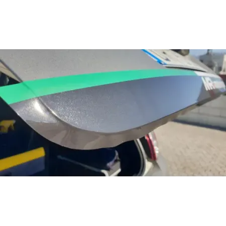 Tricolor bands MR Motorsport trunk