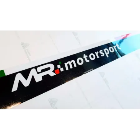 Tricolor bands MR Motorsport trunk