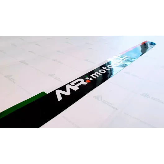 Tricolor bands MR Motorsport trunk