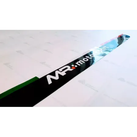 Tricolor bands MR Motorsport trunk