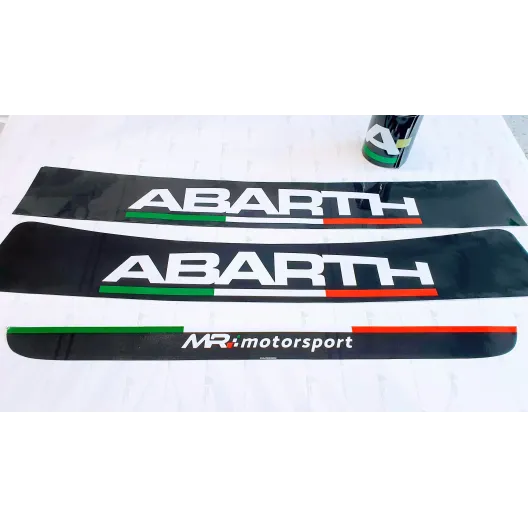 Tricolor bands MR Motorsport trunk